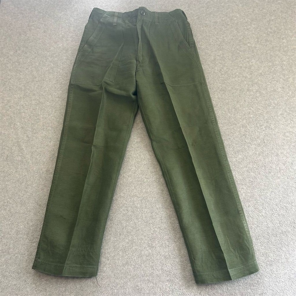 Vintage U.S. Army Pants OG-107 Type 1 Vietnam War Fatigue Size 28x28 60s 1969
